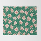 sema palm fire orange Throw Blanket Gallery Image 2