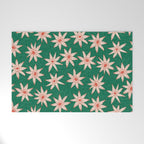 sema palm fire orange Welcome Mat Gallery Image 1