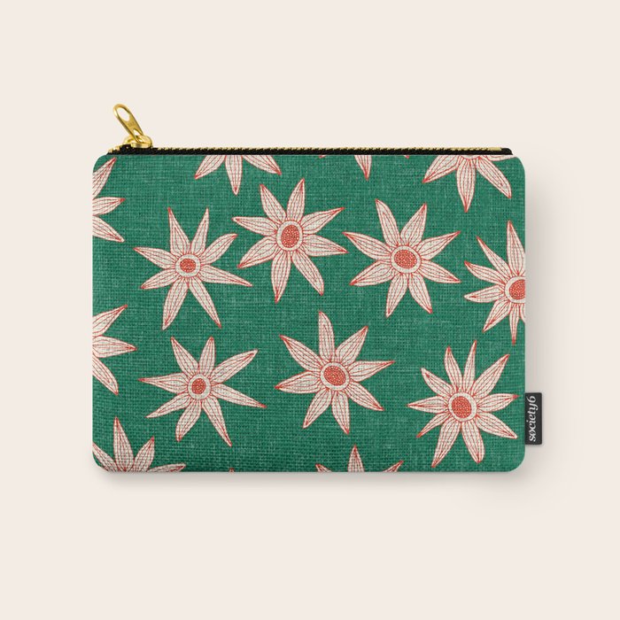 sema palm fire orange Carry All Pouch Gallery Image 1
