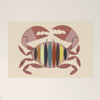 Color Crab Welcome Mat Gallery Image 1
