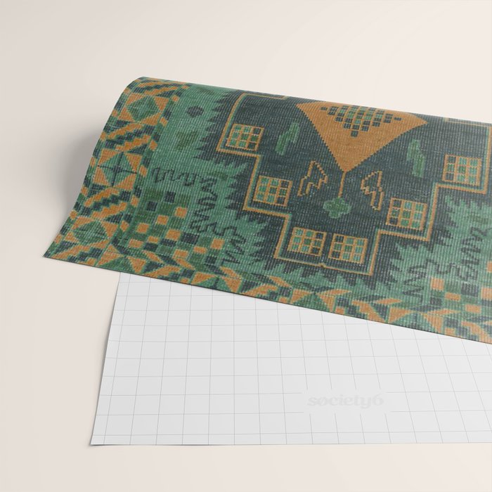 Bohemian Artwork Wrapping Paper Gallery Image 2