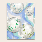 Groovy Party disco ball blue Notebook Gallery Image 4
