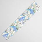 Groovy Party disco ball blue Table Runner Gallery Image 3