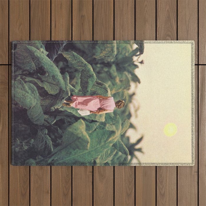 Leaves Outdoor Rug Gallery Image 1