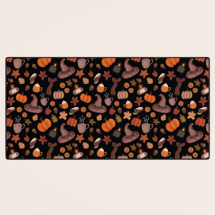 Cozy Halloween Desk Mat Gallery Image 3