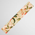 Flowering tropical coral bloom Table Runner Gallery Image 3