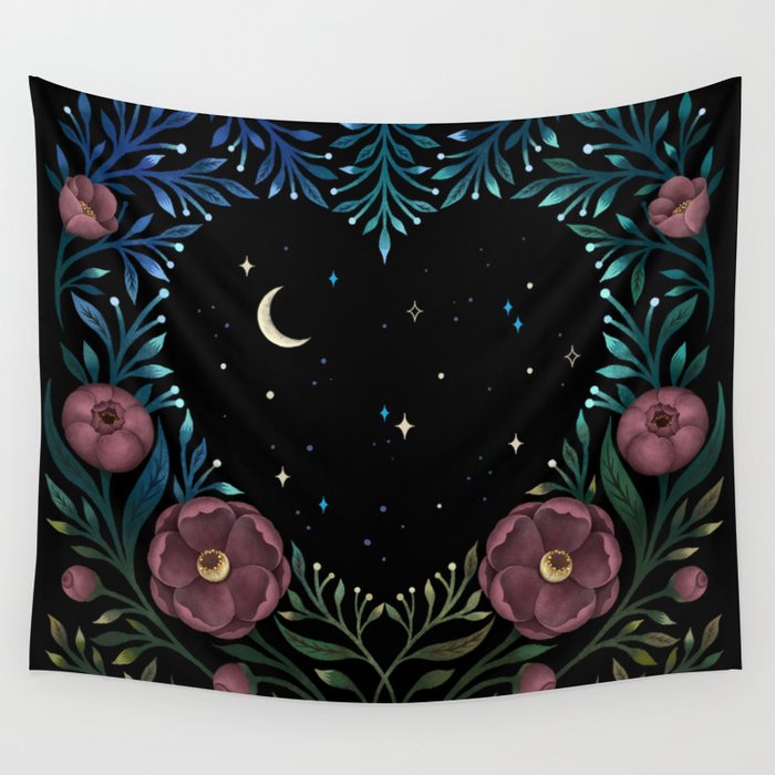 Heartful of Thanks Wall Tapestry Gallery Image 1