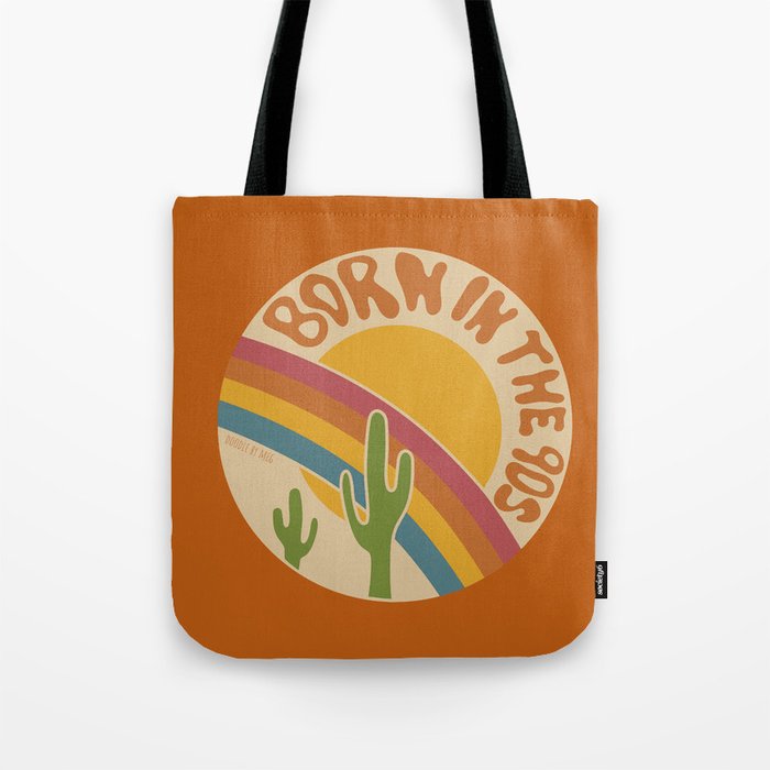 Born in the 90s Tote Bag Gallery Image 1