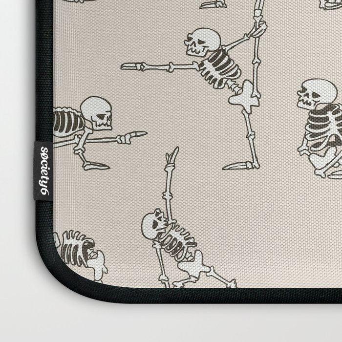 Skeleton Yoga Laptop Sleeve Gallery Image 3