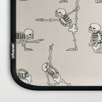 Skeleton Yoga Laptop Sleeve Gallery Image 3