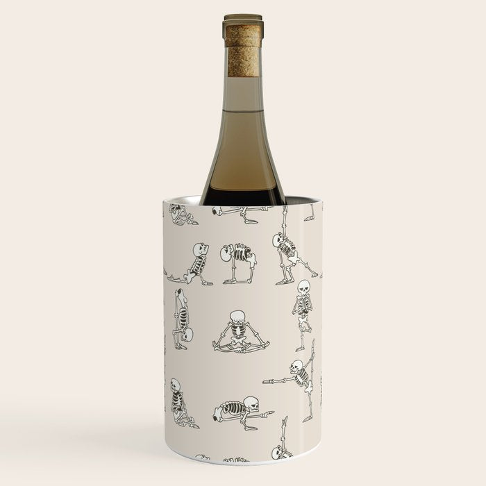 Skeleton Yoga Wine Chiller Gallery Image 1