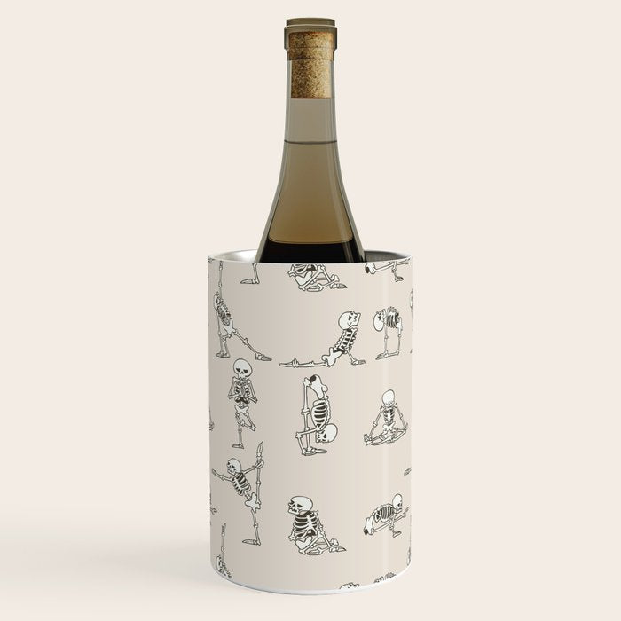 Skeleton Yoga Wine Chiller Gallery Image 3
