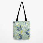 Wonderful ditsy holiday joy mint Tote Bag Gallery Image 2