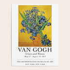 Irises 3 by Vincent Van Gogh Poster Gallery Image 4