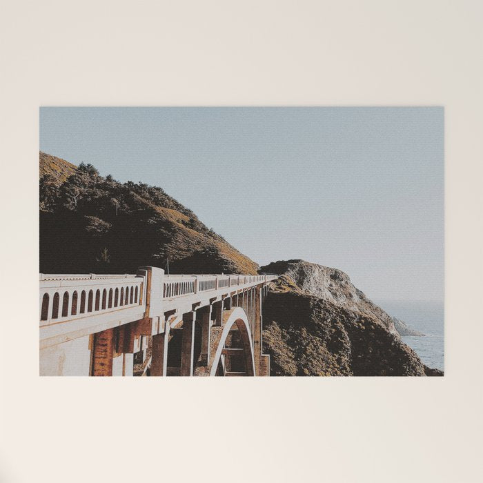 bixby bridge ii - california Welcome Mat Gallery Image 1
