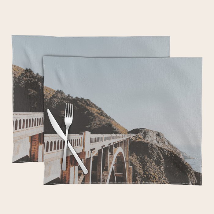 bixby bridge ii - california Placemat Gallery Image 1