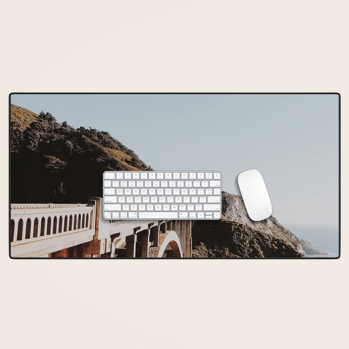 bixby bridge ii - california Desk Mat Gallery Image 1