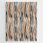 Black Forest Stripes terracotta Jigsaw Puzzle Gallery Image 1