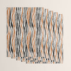 Black Forest Stripes terracotta Wrapping Paper Gallery Image 3