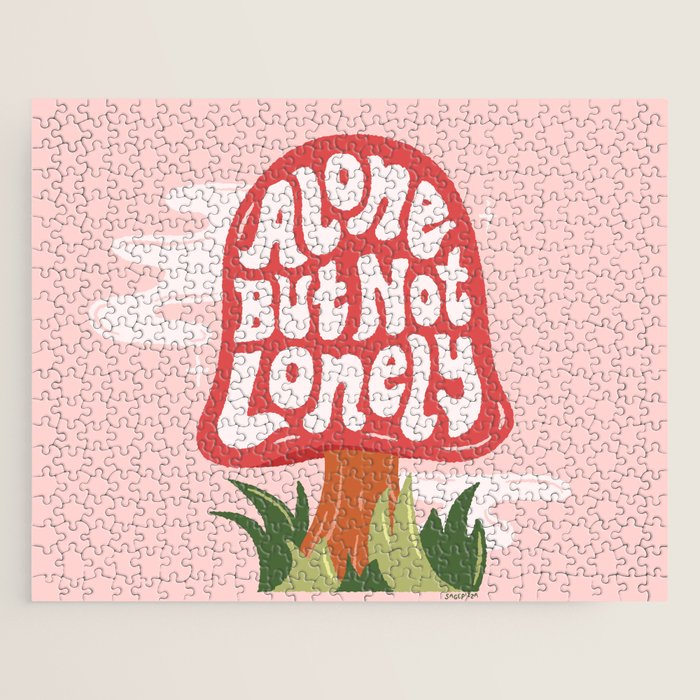 ALONE BUT NOT LONELY Jigsaw Puzzle Gallery Image 1