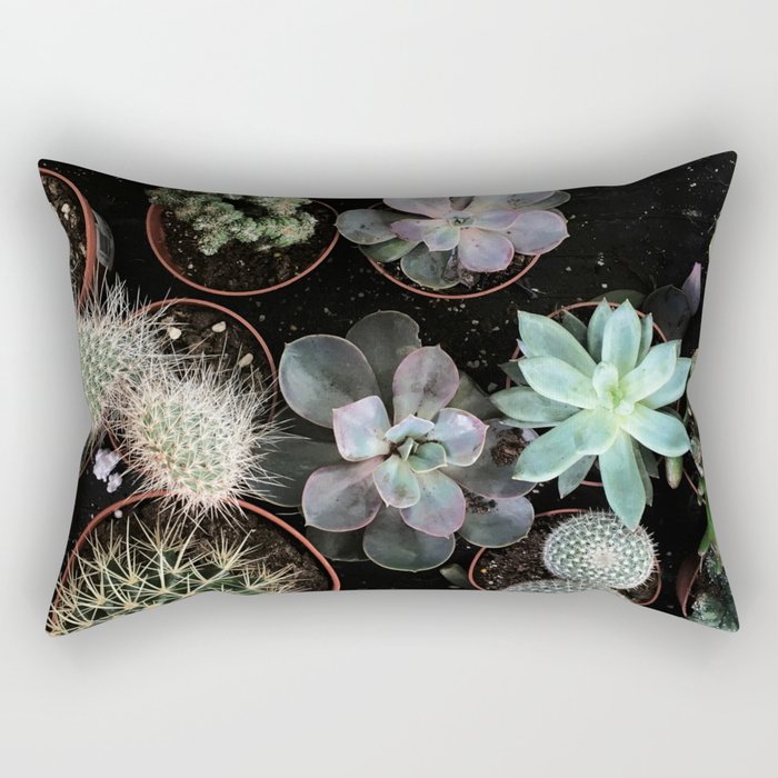 Plant Collection Rectangular Pillow Gallery Image 1