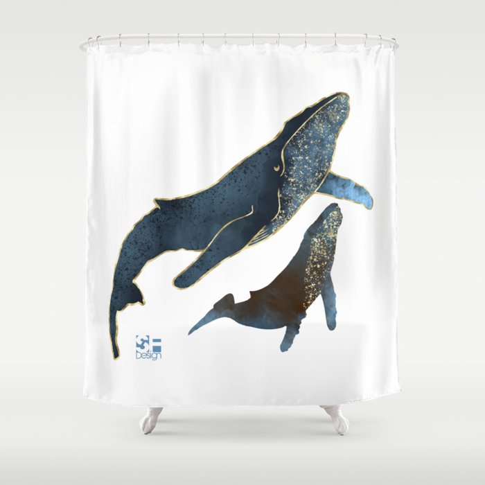 Bond V-Custom Shower Curtain Gallery Image 1