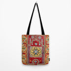 Konya Central Anatolian Niche Rug Print Tote Bag Gallery Image 2