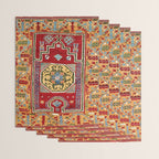 Konya Central Anatolian Niche Rug Print Wrapping Paper Gallery Image 3