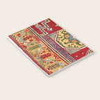 Konya Central Anatolian Niche Rug Print Notebook Gallery Image 3