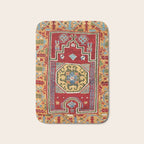 Konya Central Anatolian Niche Rug Print Bath Mat Gallery Image 1