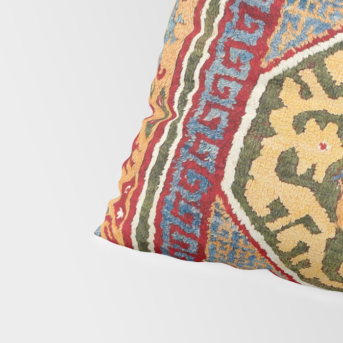 Konya Central Anatolian Niche Rug Print Pillow Sham Gallery Image 4