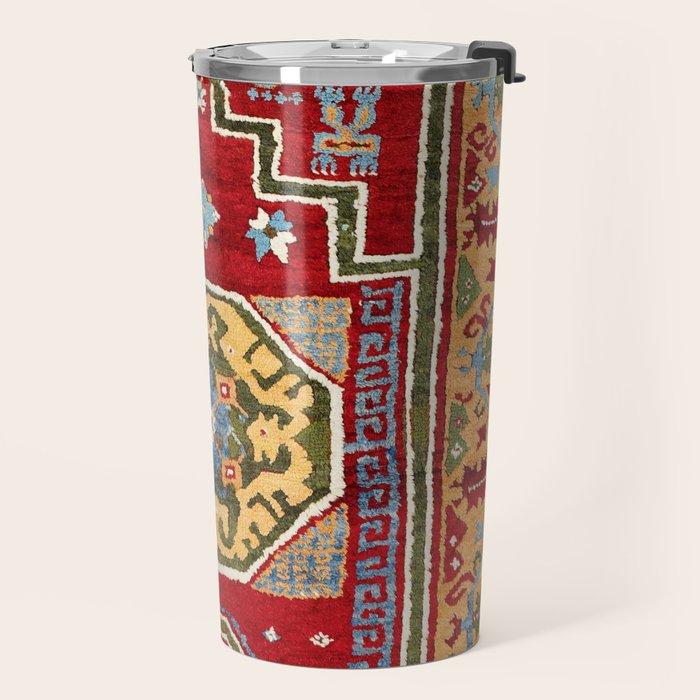 Konya Central Anatolian Niche Rug Print Travel Mug Gallery Image 2