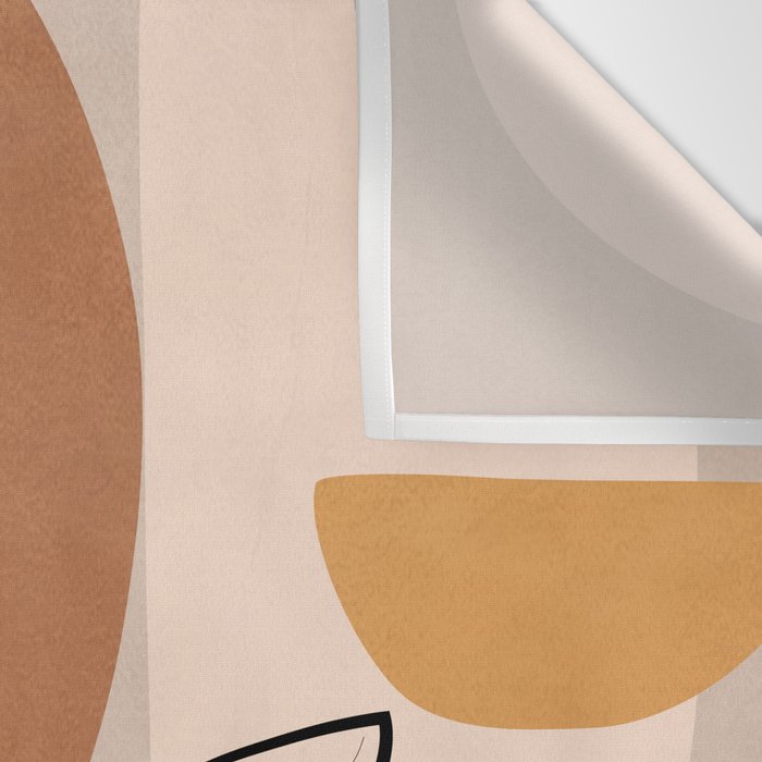 Abstract Minimal Plant 1 Wall Tapestry Gallery Image 3