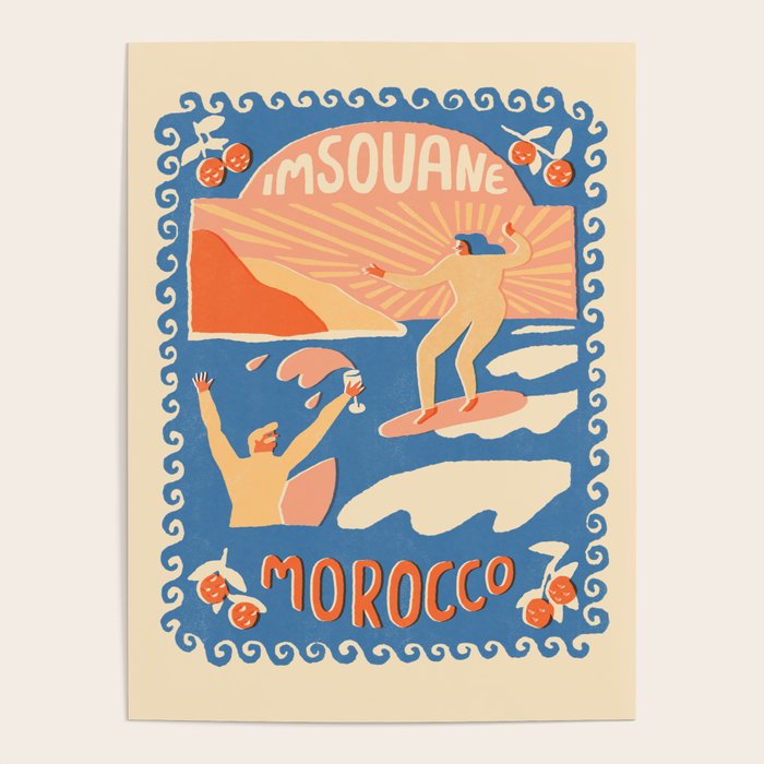 Morocco surf Poster Gallery Image 4