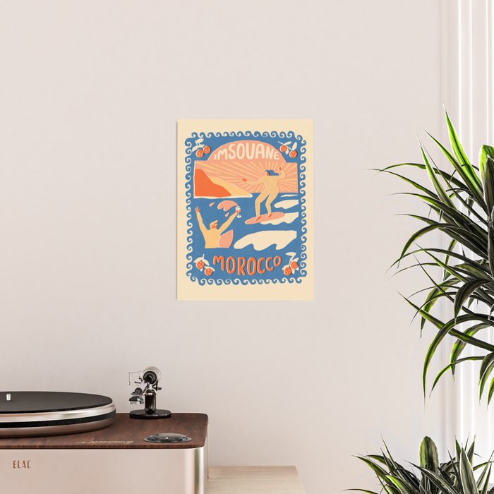 Morocco surf Poster Gallery Image 2