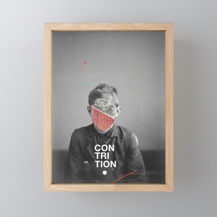 Contrition Mini Art Print Gallery Image 1
