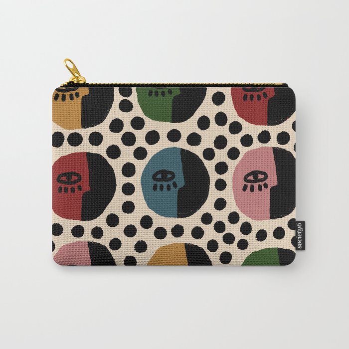 Little Faces Carry All Pouch Gallery Image 1