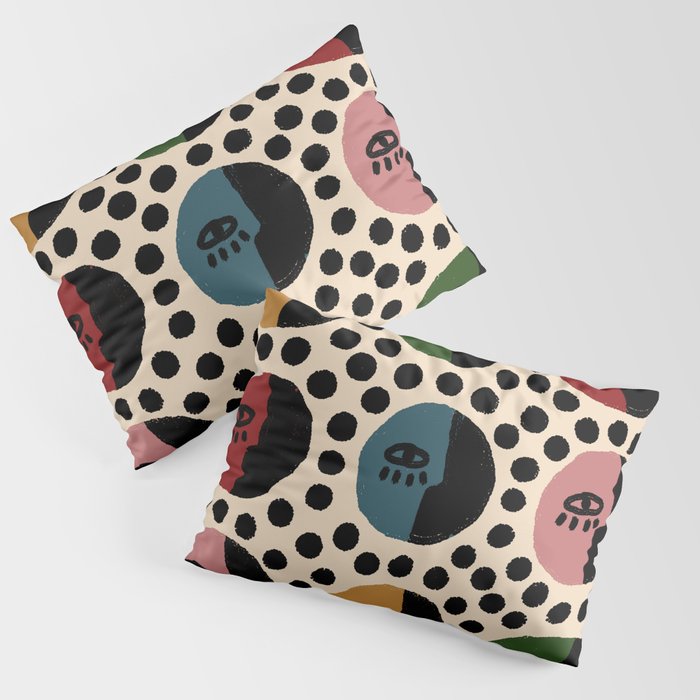 Little Faces Pillow Sham Gallery Image 1