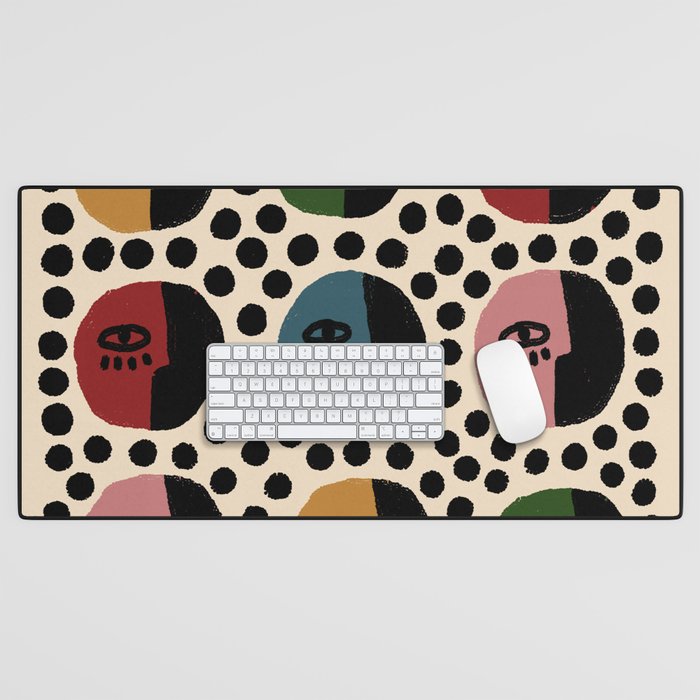 Little Faces Desk Mat Gallery Image 1