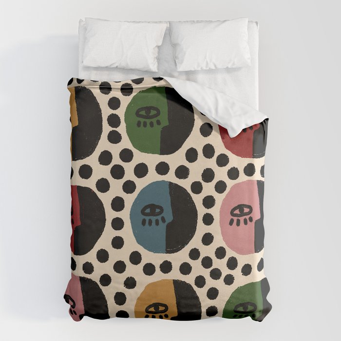 Little Faces Duvet Cover Gallery Image 1