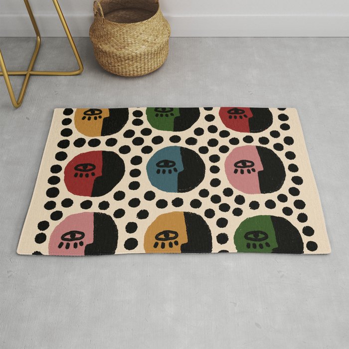 Little Faces Rug Gallery Image 1