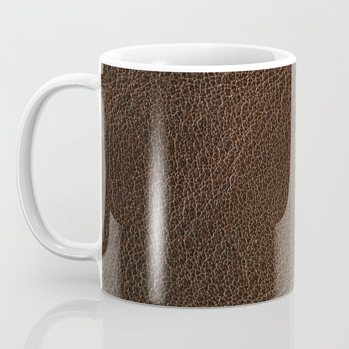 Brown leather Coffee Mug Gallery Image 3