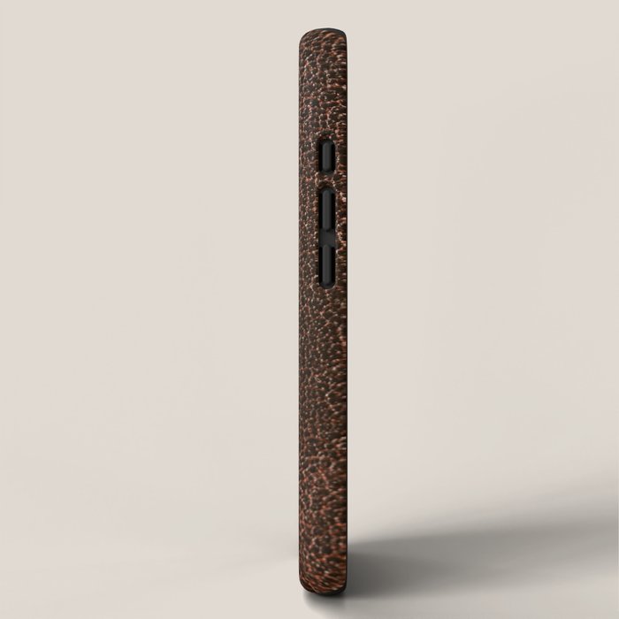 Brown leather iPhone Case Gallery Image 2
