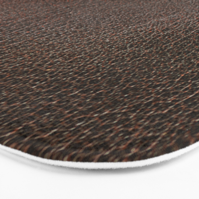 Brown leather Bath Mat Gallery Image 3