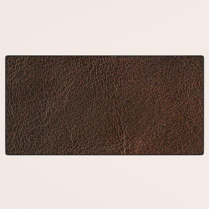 Brown leather Desk Mat Gallery Image 3