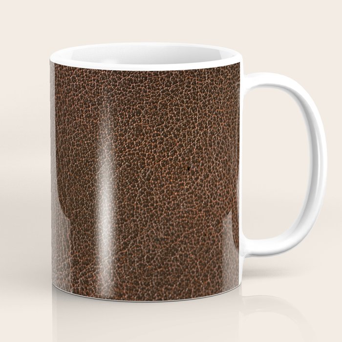 Brown leather Coffee Mug Gallery Image 1