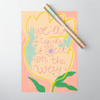 WEâLL FIGURE IT OUT ON THE WAY Wrapping Paper Gallery Image 1