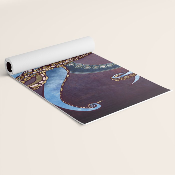 Metallic Octopus III Yoga Mat Gallery Image 2