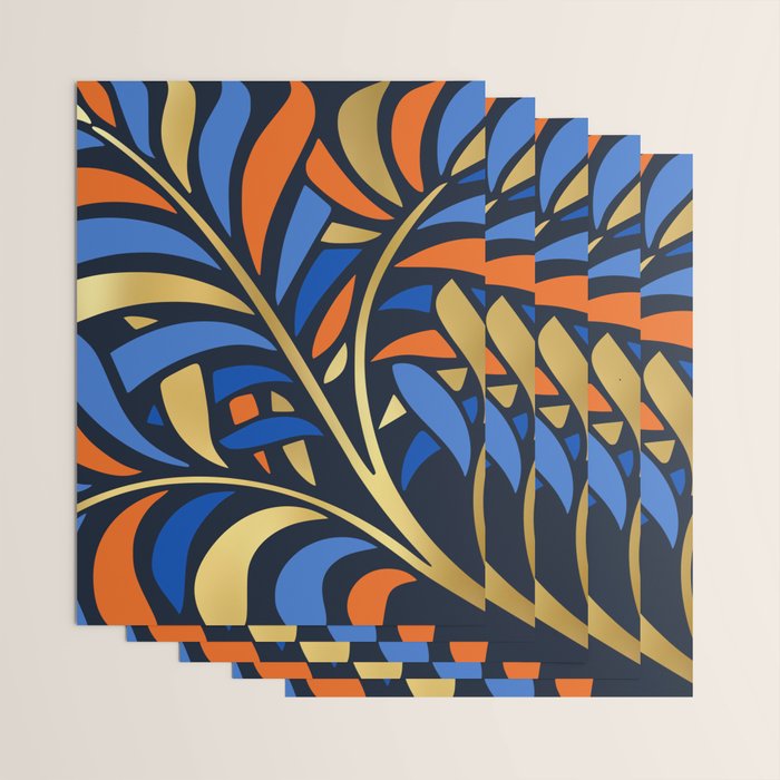 Tropical Leaf Decor Wrapping Paper Gallery Image 3