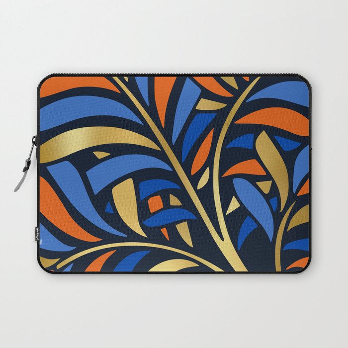 Tropical Leaf Decor Laptop Sleeve Gallery Image 1